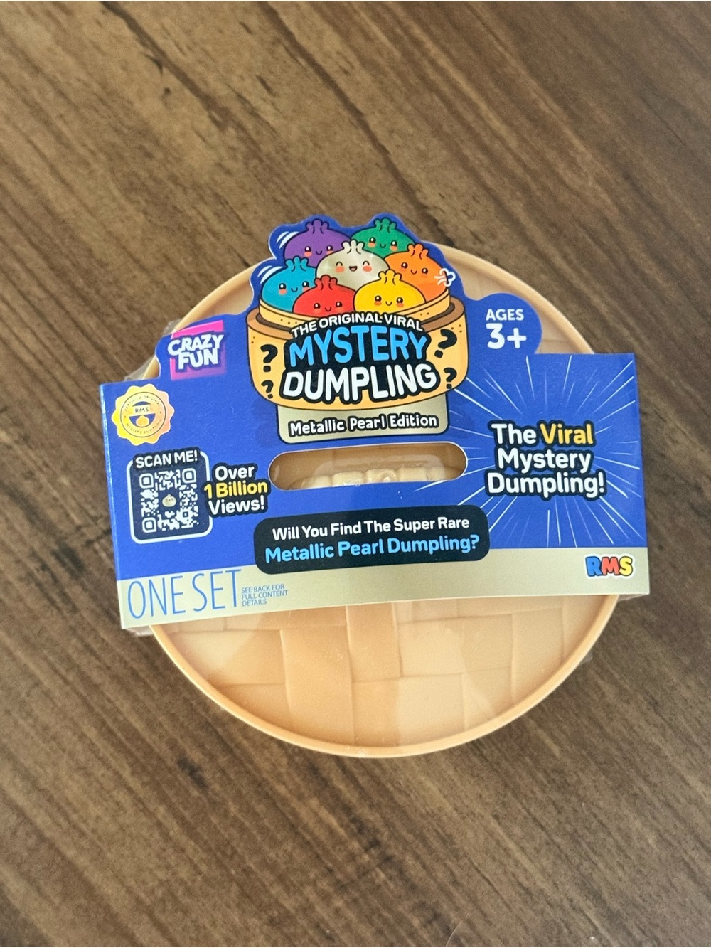SEALED CrazyFun RMS Mystery Dumpling METALLIC PEARL Edition CONFIRMED RARE CHASE